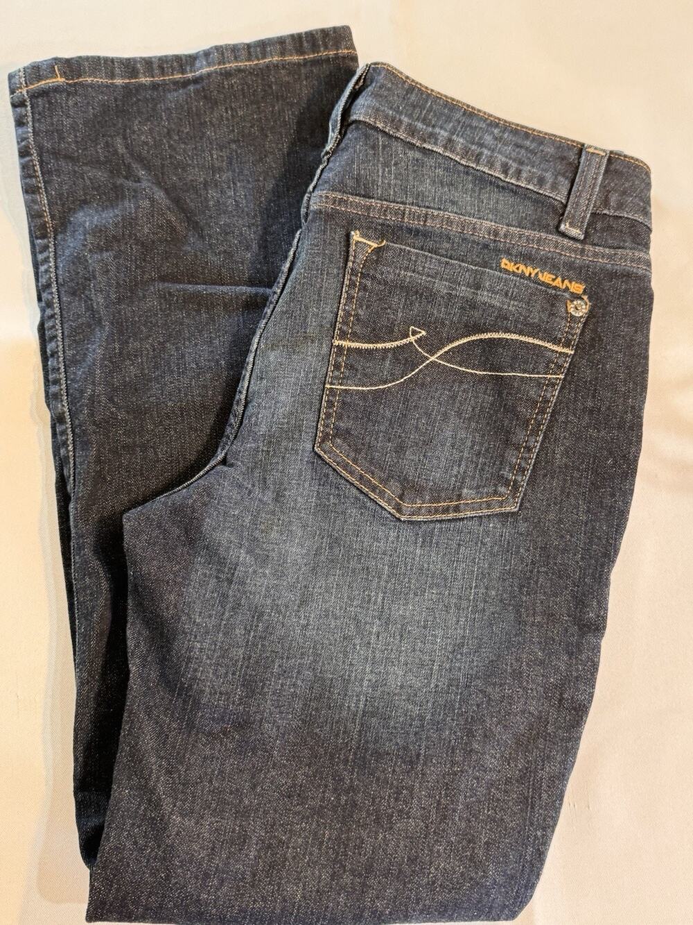 DKNY SOHO Jeans Regular Medium Wash Size 10 J69